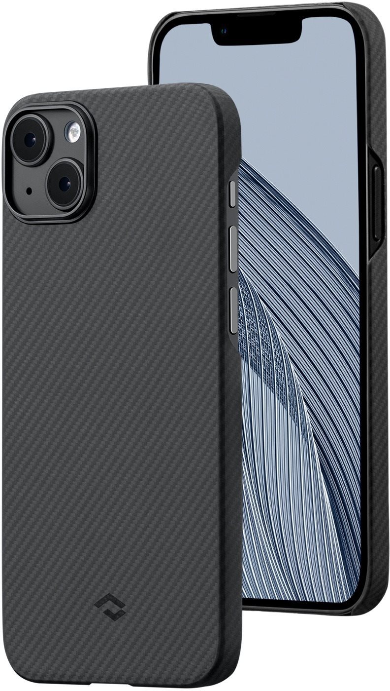 Telefon tok Pitaka MagEZ 3 600D Black/Grey iPhone 14 tok