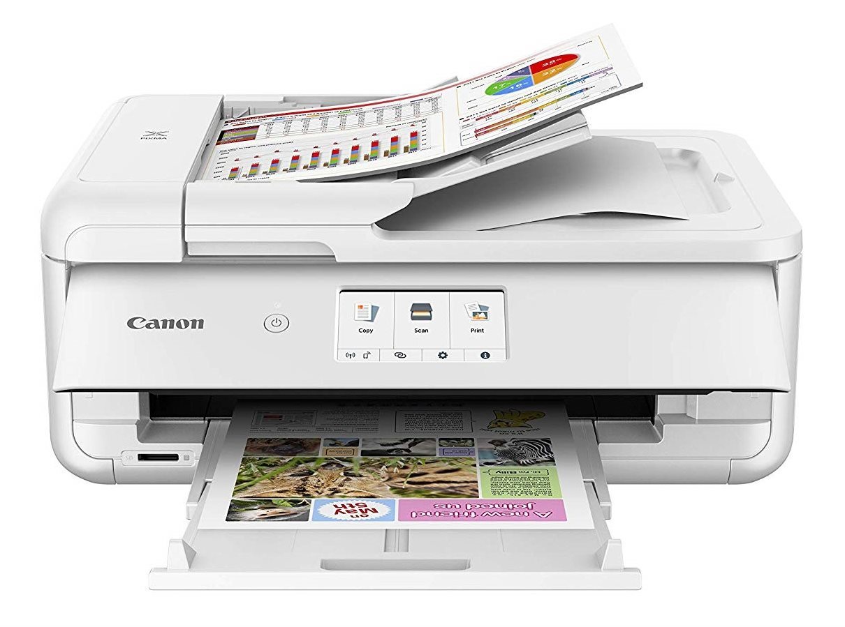 Tintasugaras nyomtató Canon PIXMA TS9551C fehér