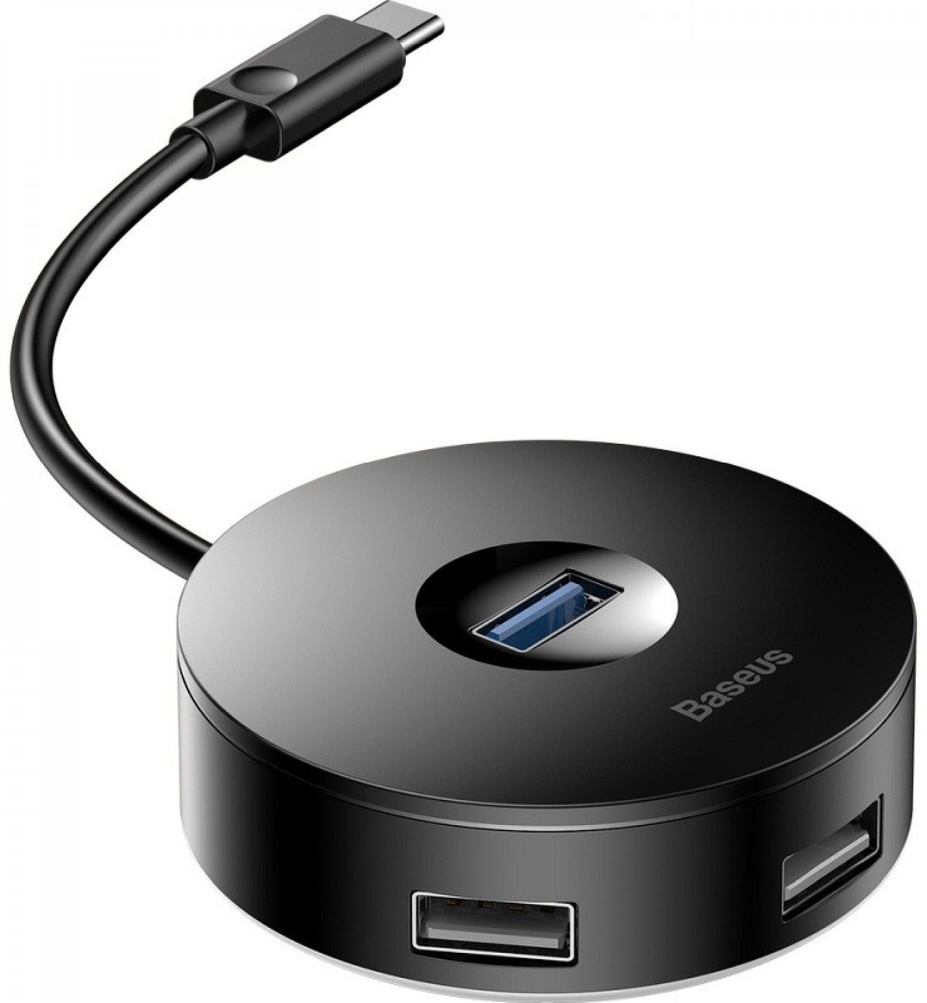 USB Hub Baseus Round Box HUB Adapter Type-C 10 cm