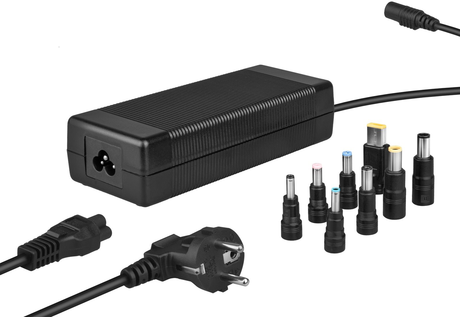 Univerzális hálózati adapter AVACOM QuickTIP 150W - univerzális adapter laptopokhoz + 8 csatlakozó