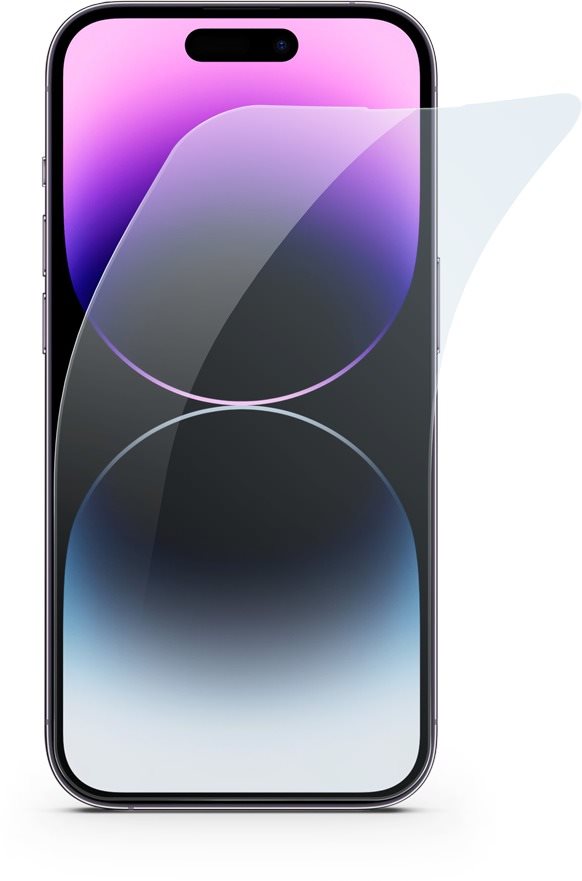 Üvegfólia Epico Flexi védőüveg az iPhone 14 Pro készülékhez - applikátorral