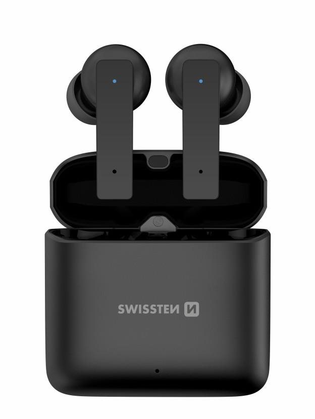 Vezeték nélküli fül-/fejhallgató Swissten AluPods TWS Bluetooth Fülhallgató