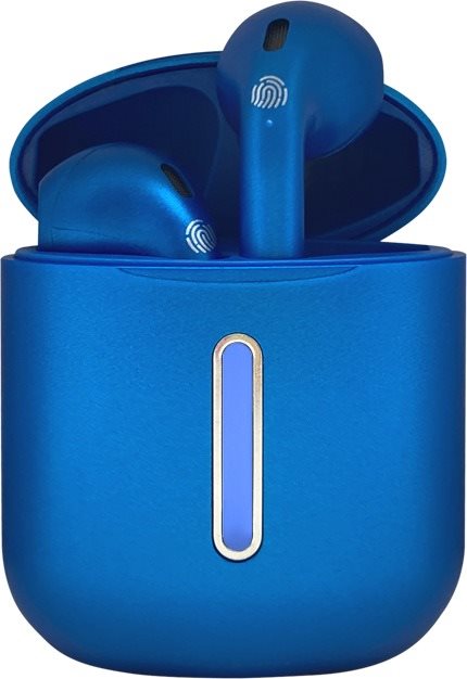 Vezeték nélküli fül-/fejhallgató TESLA SOUND EB10 Vezeték nélküli Bluetooth fülhallgató - Metallic blue