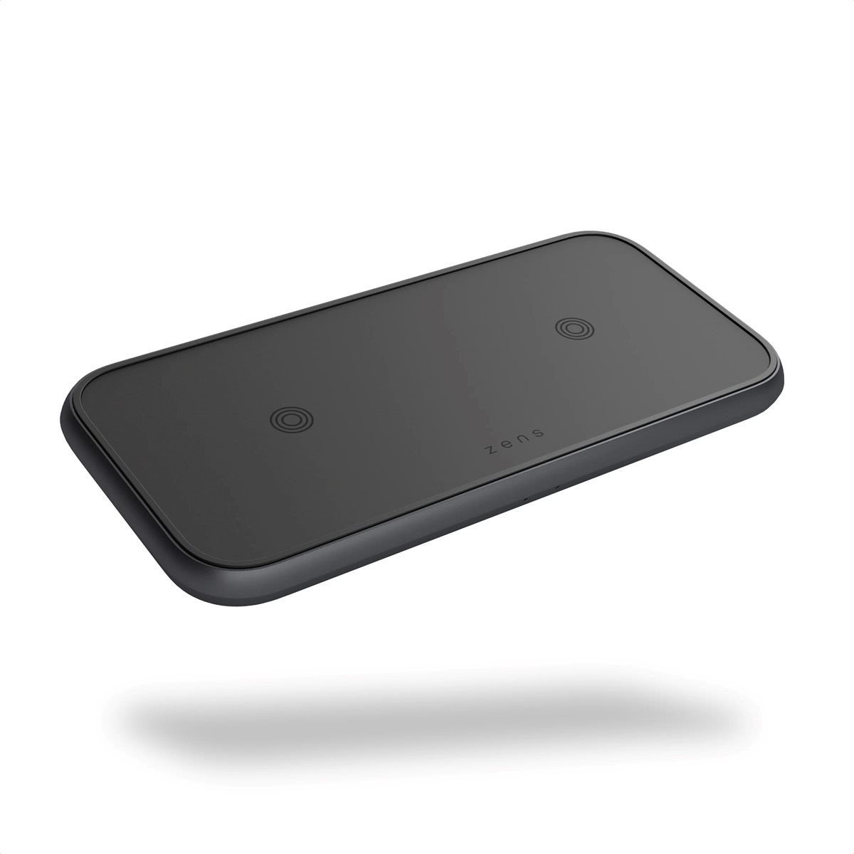 Vezeték nélküli töltő Zens Aluminium Dual Wireless Charger with 30 W USB PD