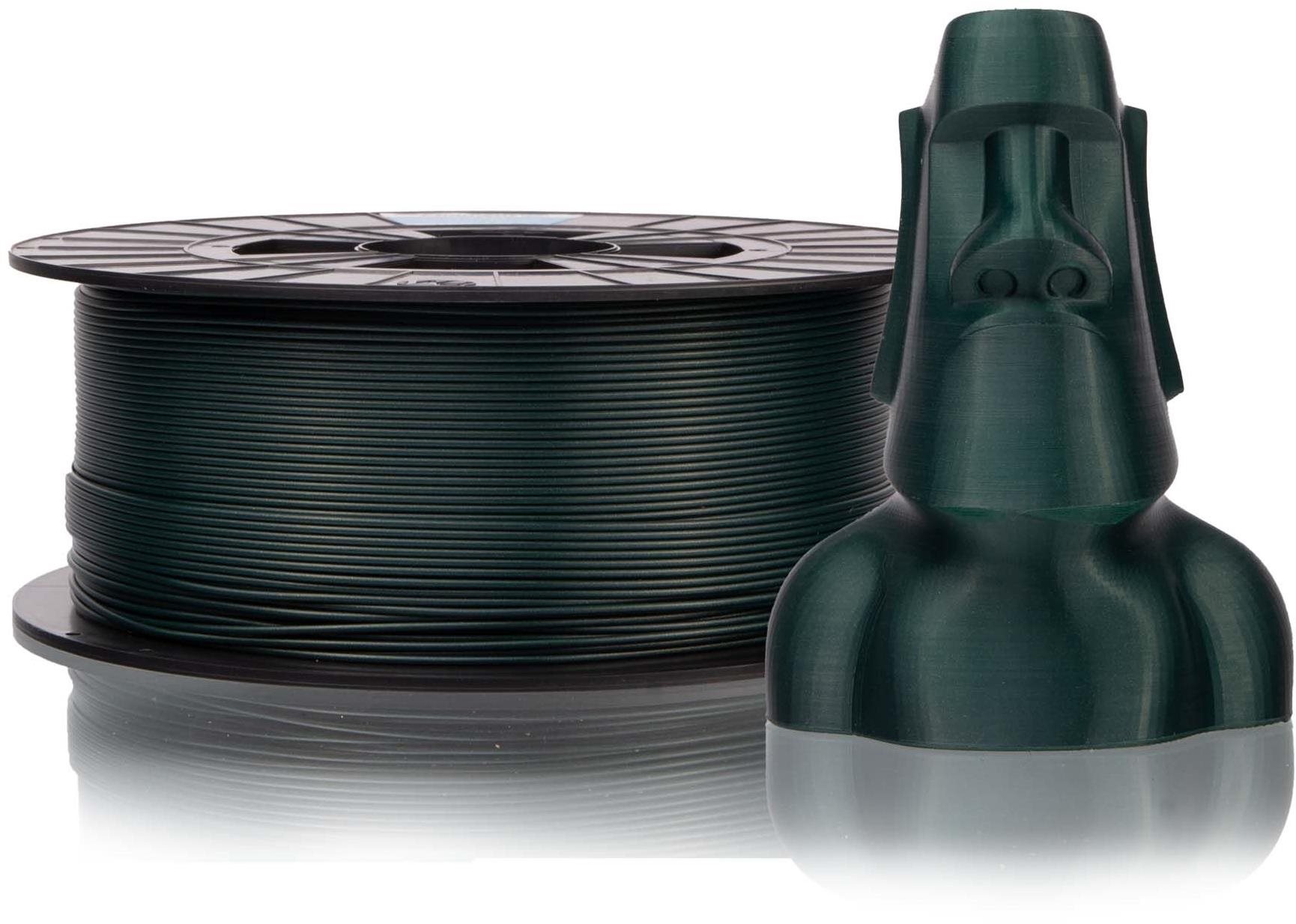 3D nyomtatószál Filament PM 1.75mm PLA 1kg fémes zöld