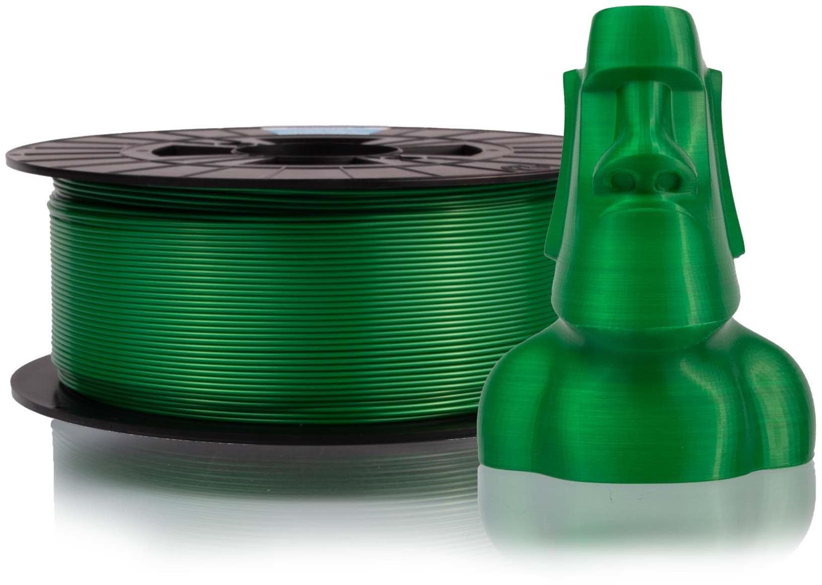 3D nyomtatószál Filament PM 1.75mm PLA 1kg gyöngyház zöld