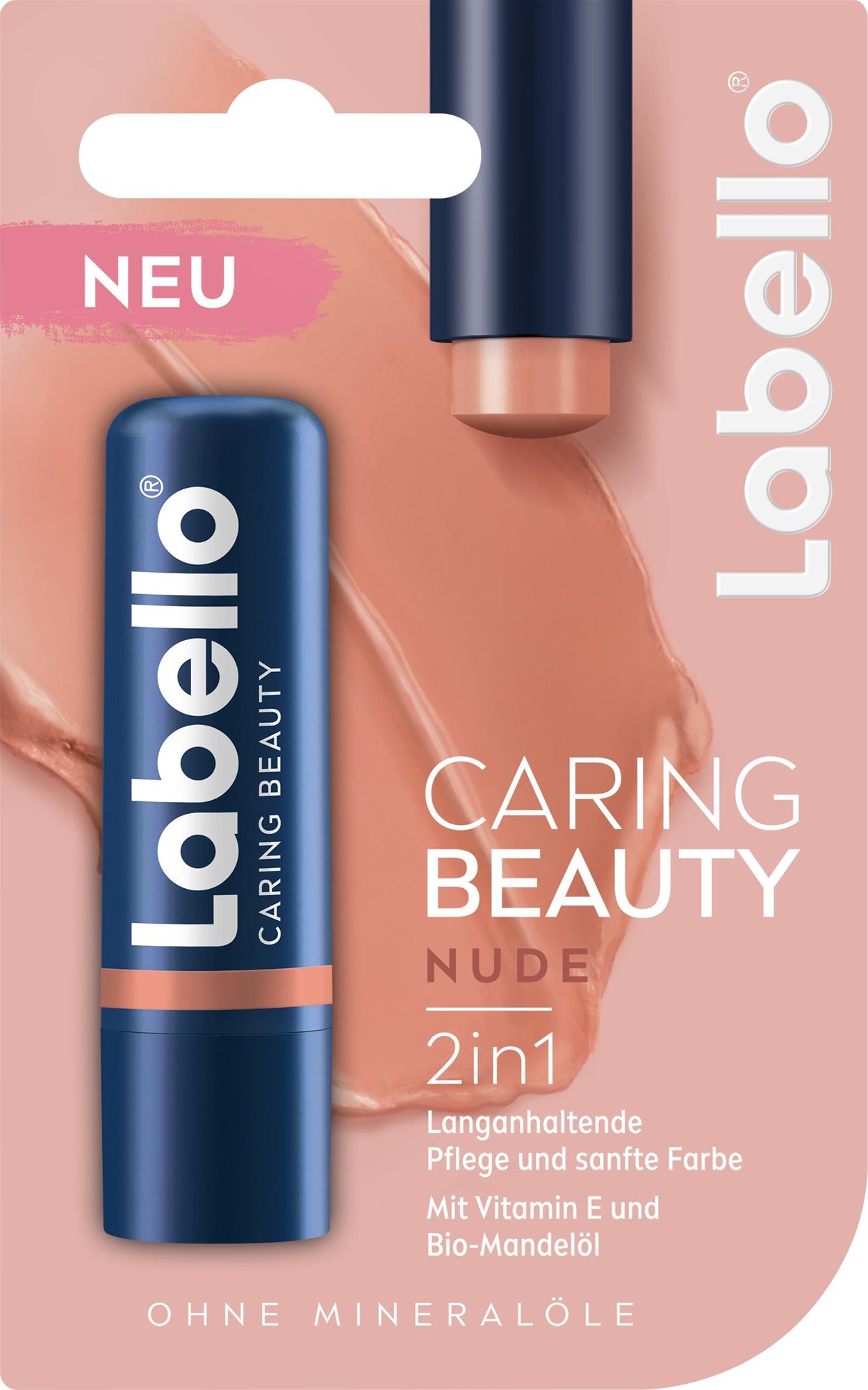 Ajakápoló LABELLO Nude Lip Balm 2in1