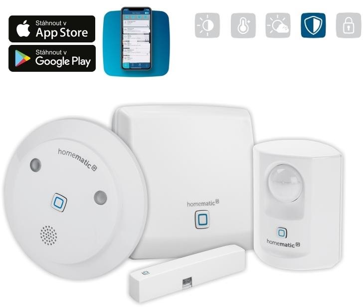 Biztonsági rendszer Homematic IP Kezdőkészlet - biztonsági