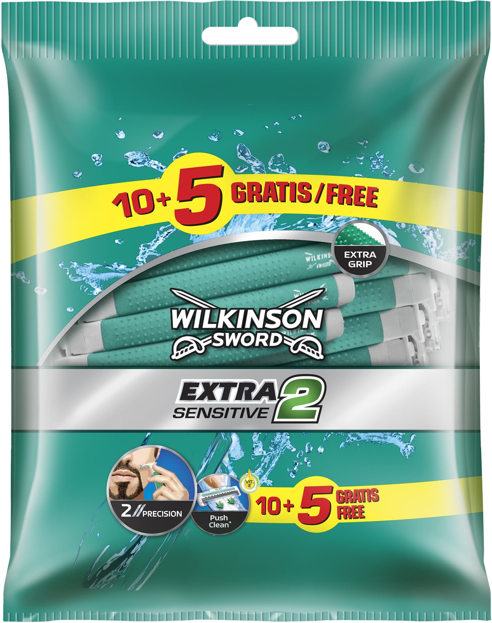 Eldobható borotva WILKINSON Extra2 Sensitive 15 db