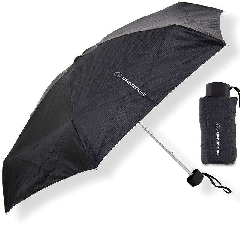 Esernyő Lifeventure Trek Umbrella black small