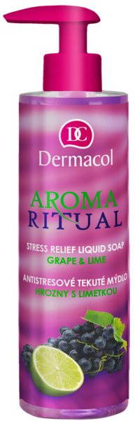 Folyékony szappan DERMACOL Aroma Ritual Grape & Lime Stress Relief Liquid Soap 250 ml
