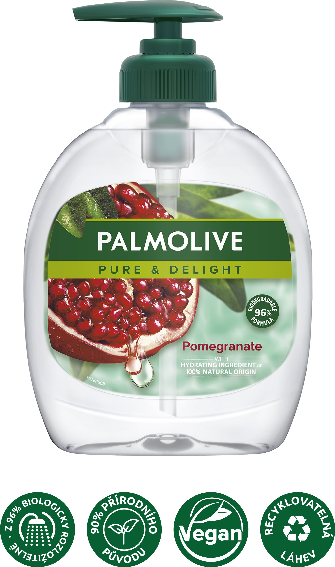 Folyékony szappan PALMOLIVE Pure & Delight Pomegrante Hand Wash 300 ml
