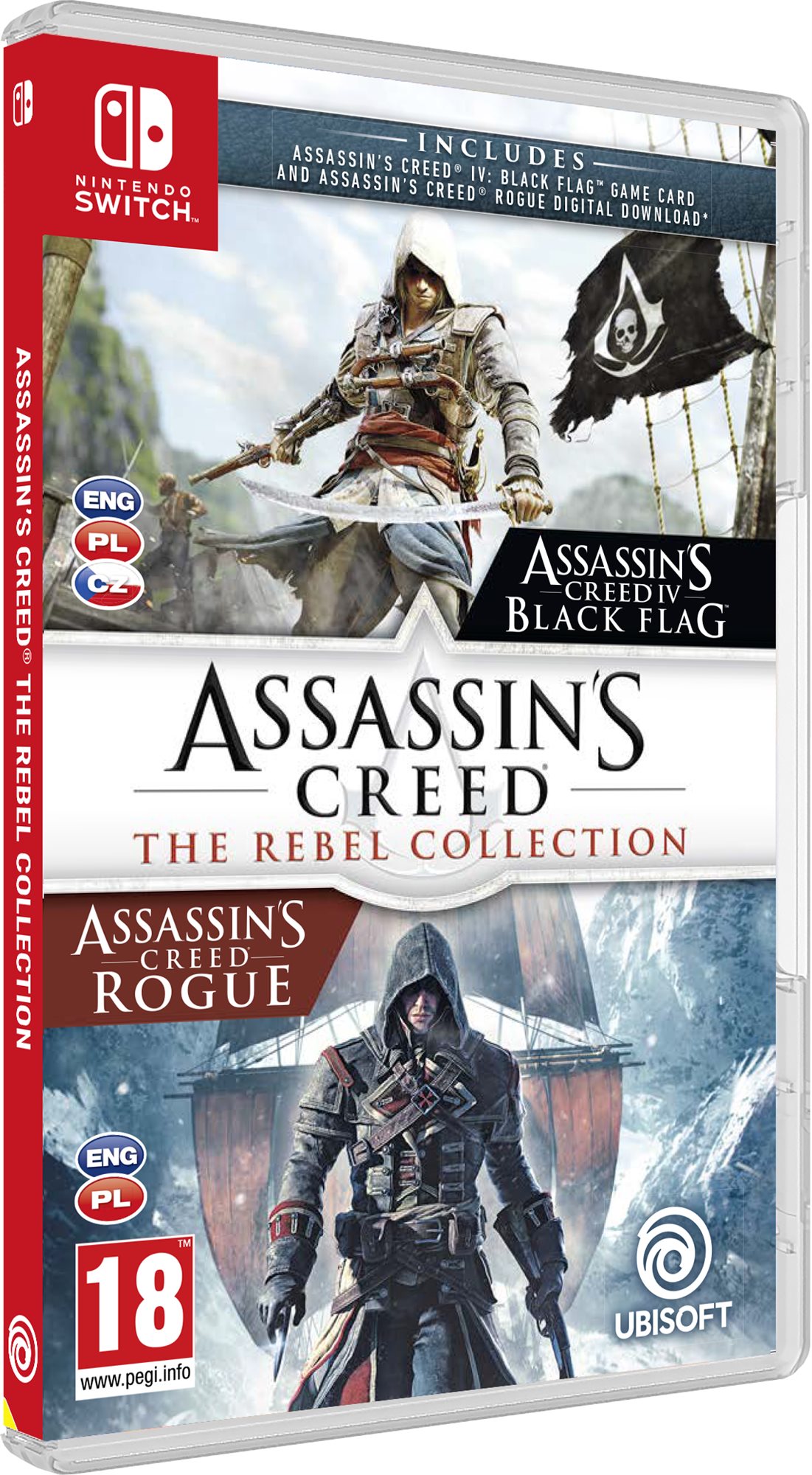 Konzol játék Assassins Creed: The Rebel Collection - Nintendo Switch