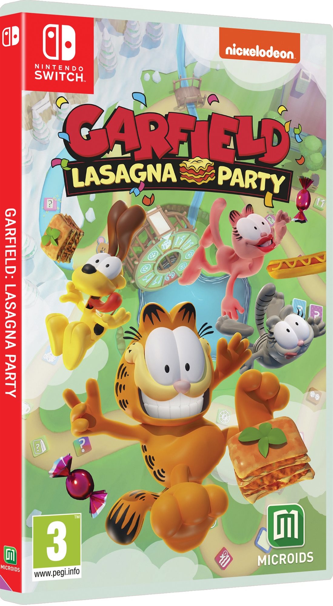 Konzol játék Garfield Lasagna Party - Nintendo Switch