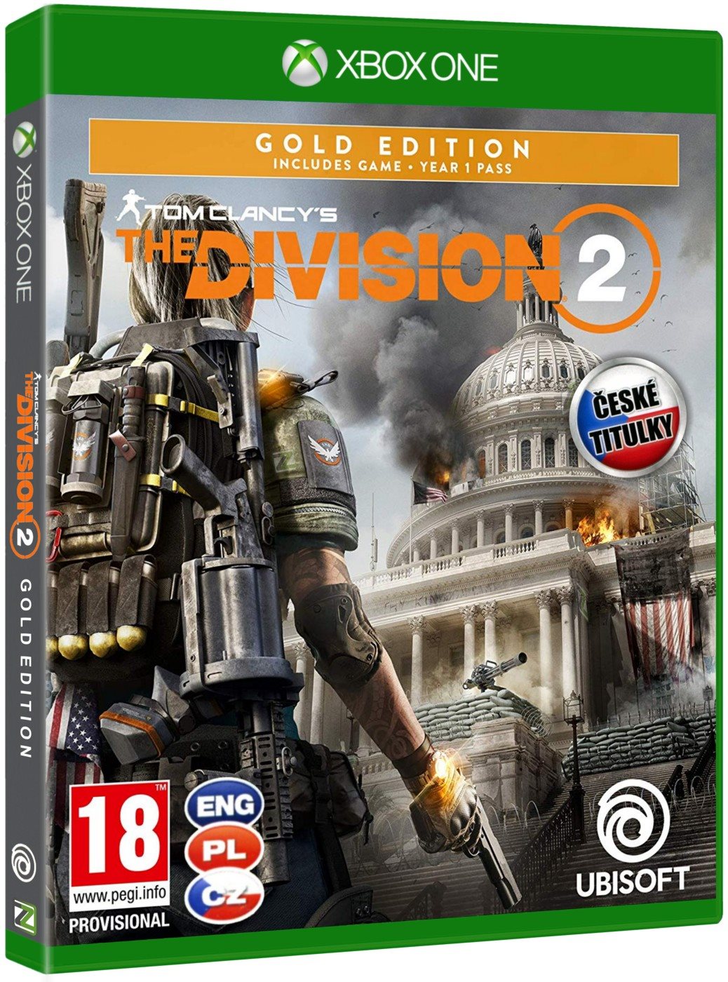 Konzol játék Tom Clancys The Division 2 Gold Edition - Xbox One