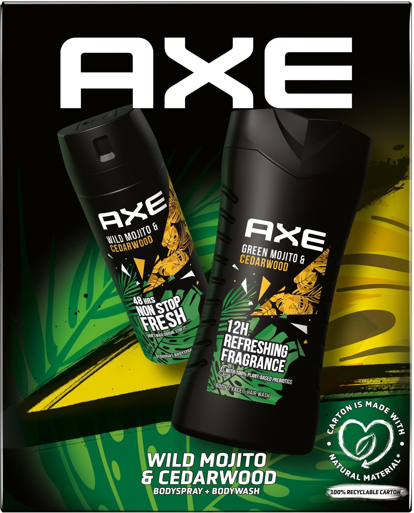 Kozmetikai ajándékcsomag AXE Green Mojito Kazetta X22