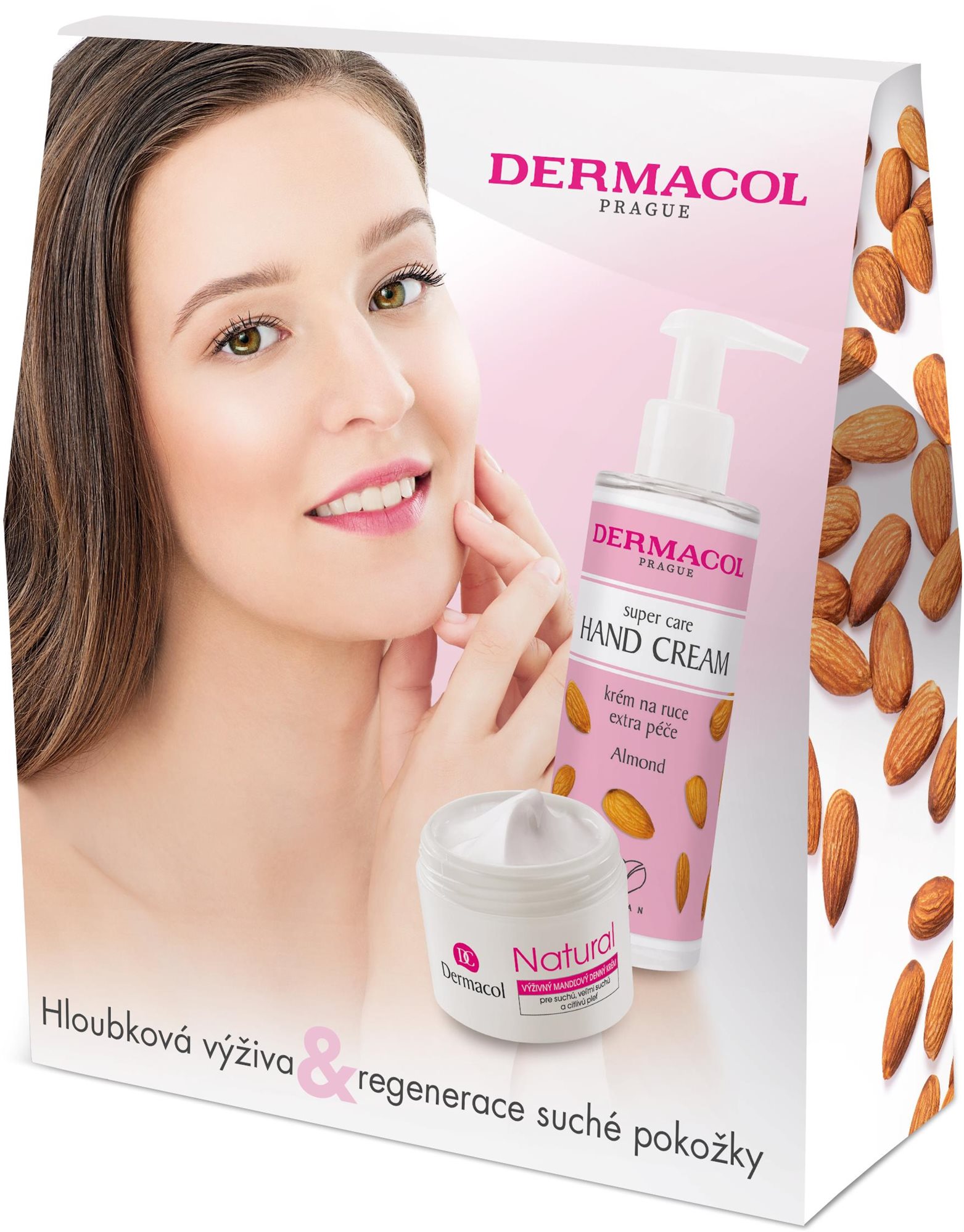 Kozmetikai ajándékcsomag DERMACOL Natural I. 2022 Szett