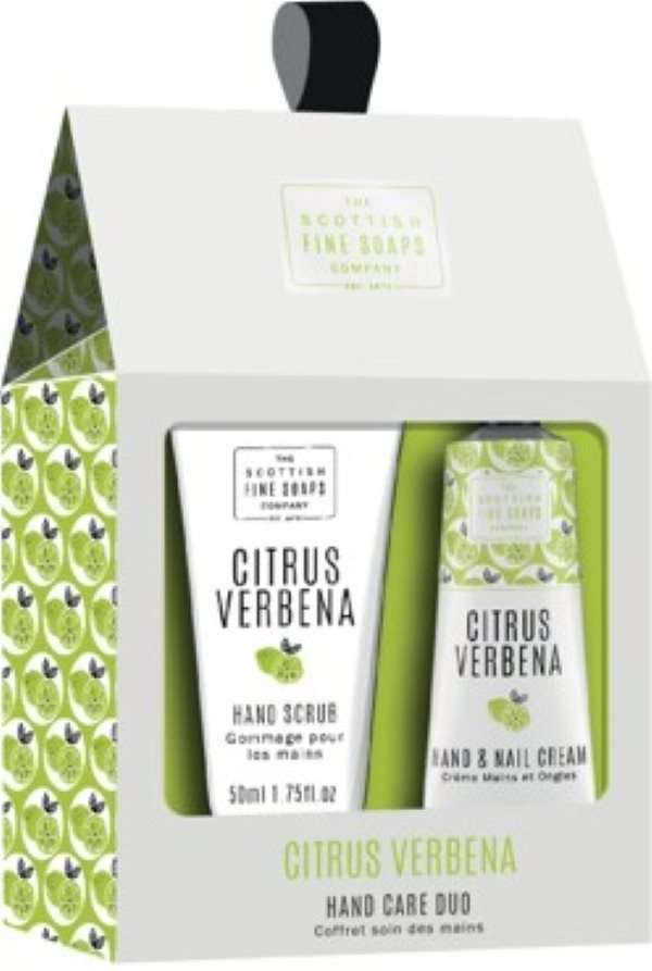 Kozmetikai ajándékcsomag SCOTTISH FINE SOAPS Kézápoló szett - Citrus Verbena