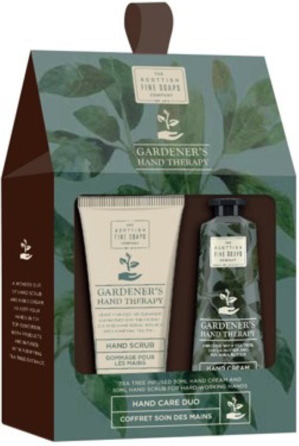 Kozmetikai ajándékcsomag SCOTTISH FINE SOAPS Kézápoló szett - Gardeners