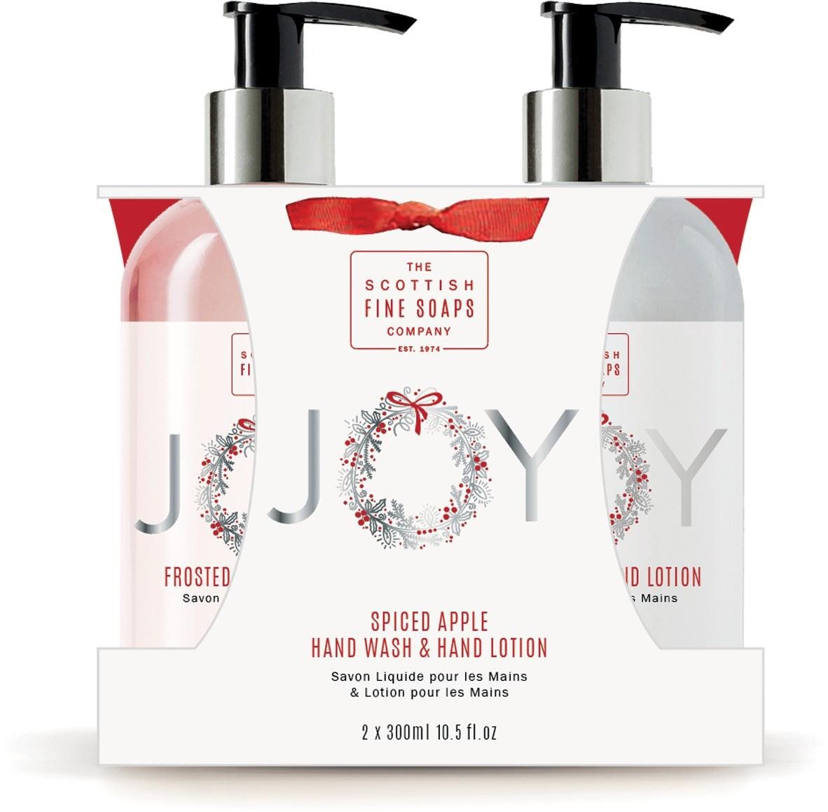 Kozmetikai ajándékcsomag SCOTTISH FINE SOAPS Kézápoló szett - Spiced Apple