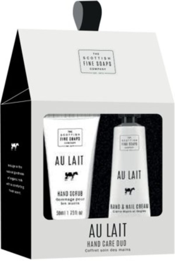 Kozmetikai ajándékcsomag SCOTTISH FINE SOAPS kézápoló szett - Au Lait