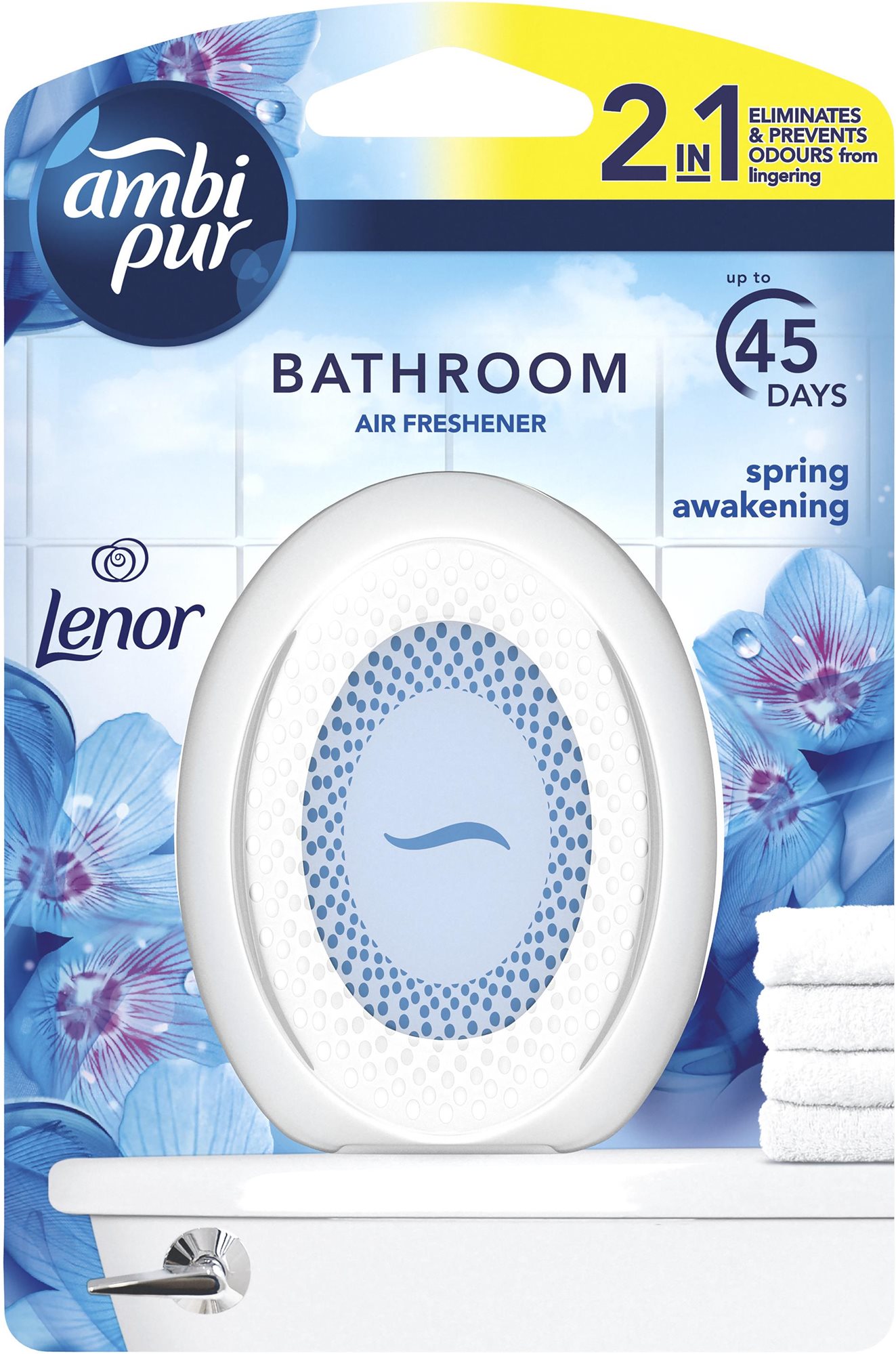 Légfrissítő AMBI PUR Bathroom Spring Awakening 75 ml