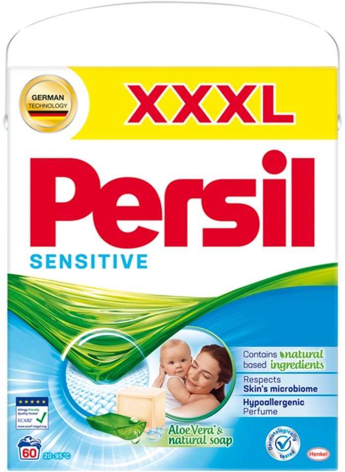 Mosószer PERSIL Sensitive Mosópor 3