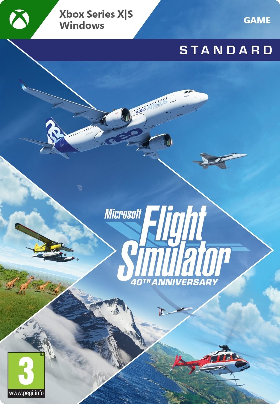 PC és XBOX játék Microsoft Flight Simulator 40th Anniversary - Xbox Series X|S / Windows Digital