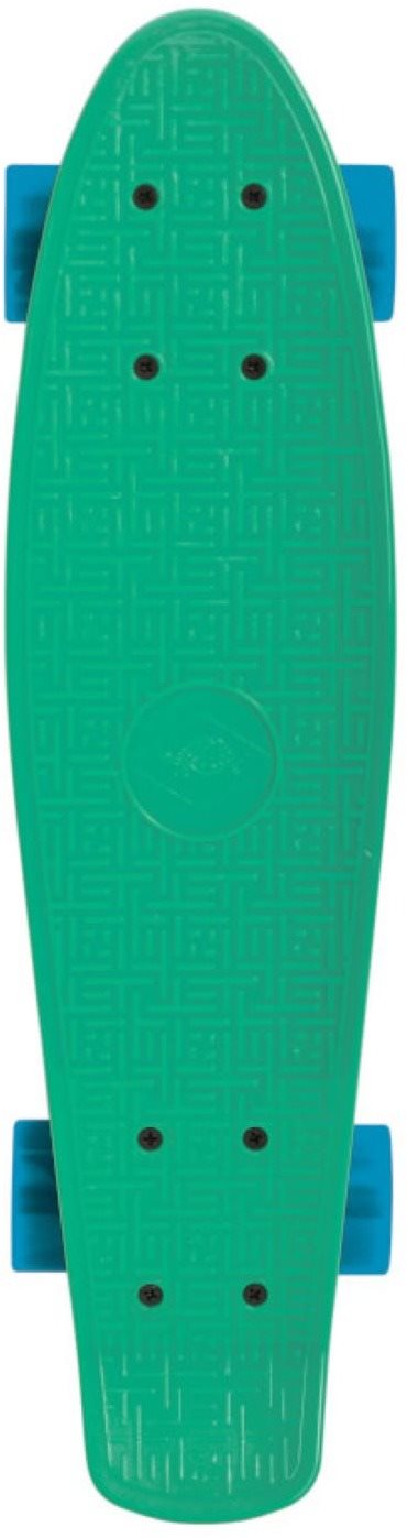 Penny board gördeszka Schildkröt Retro Skateboard Native Green