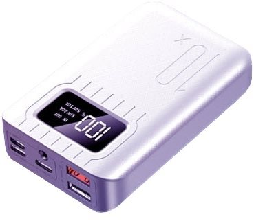 Powerbank VIKING GO10 10000mAh - fehér