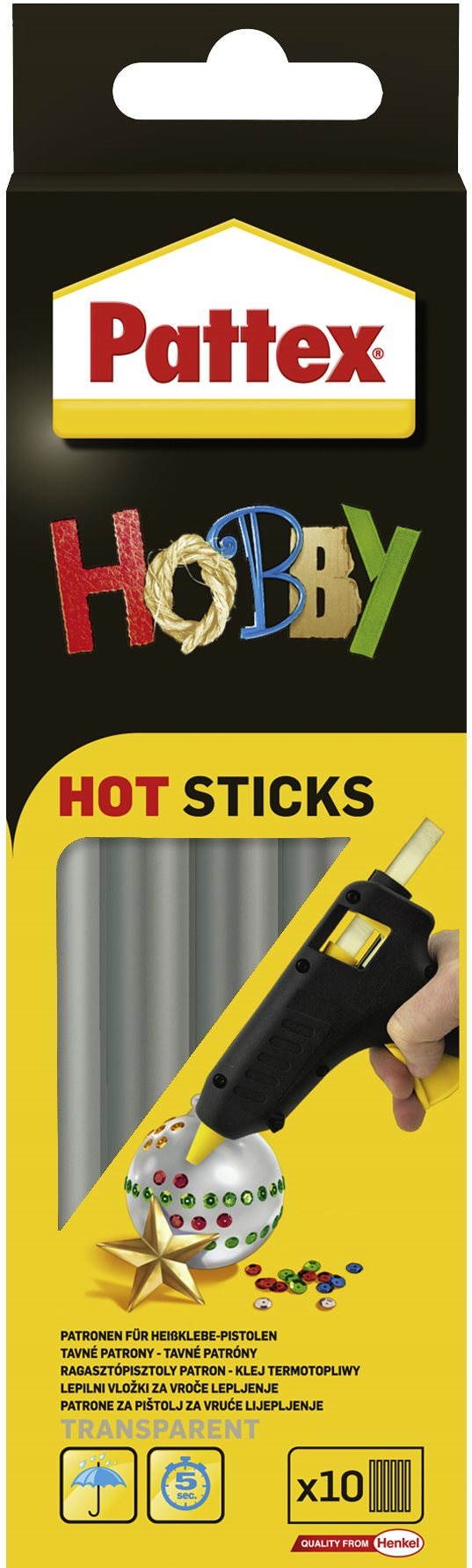 Ragasztó PATTEX Hobby Hot Sticks 11 mm