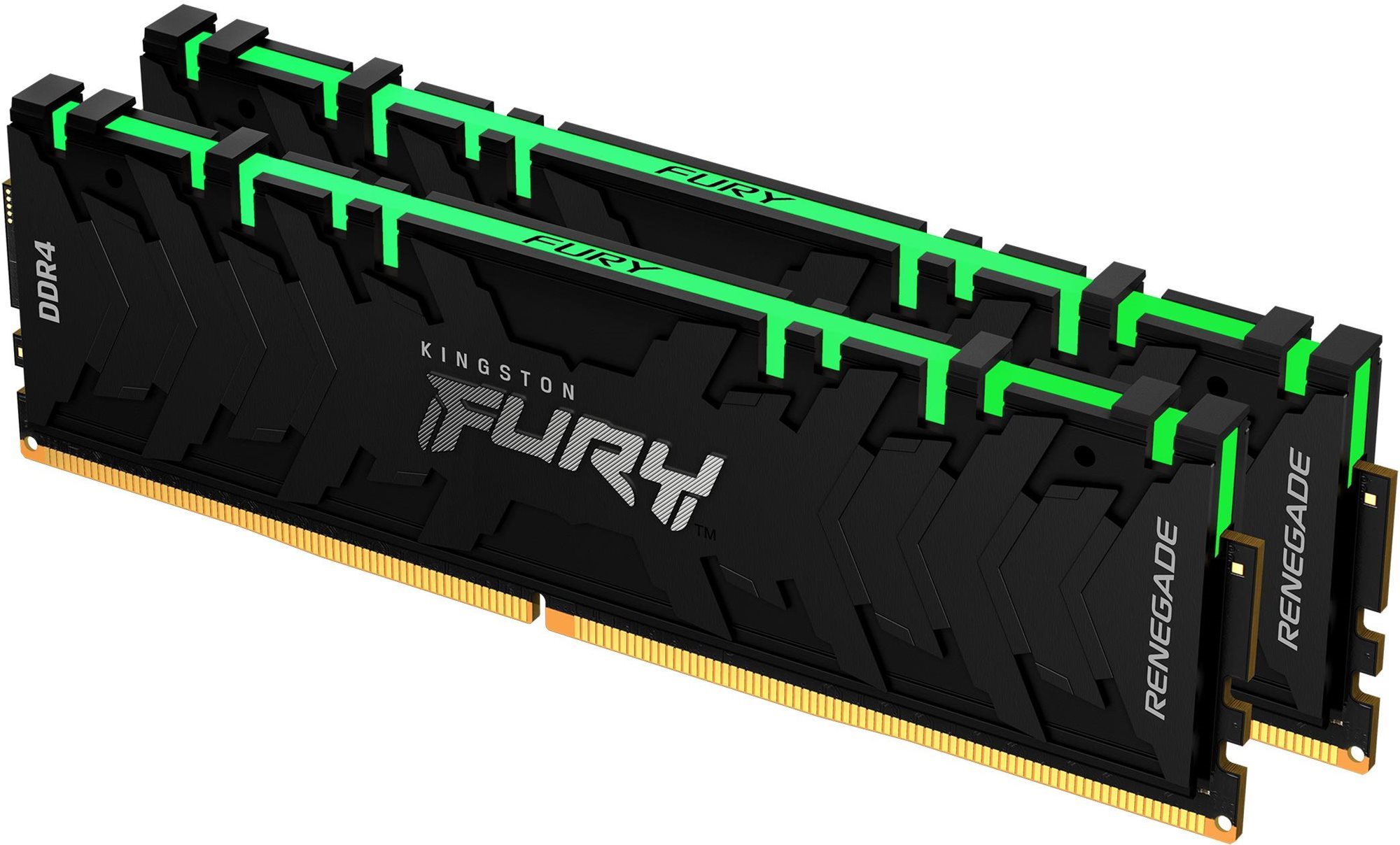 Rendszermemória Kingston FURY 32GB KIT DDR4 3600MHz CL16 Renegade RGB 1Gx8