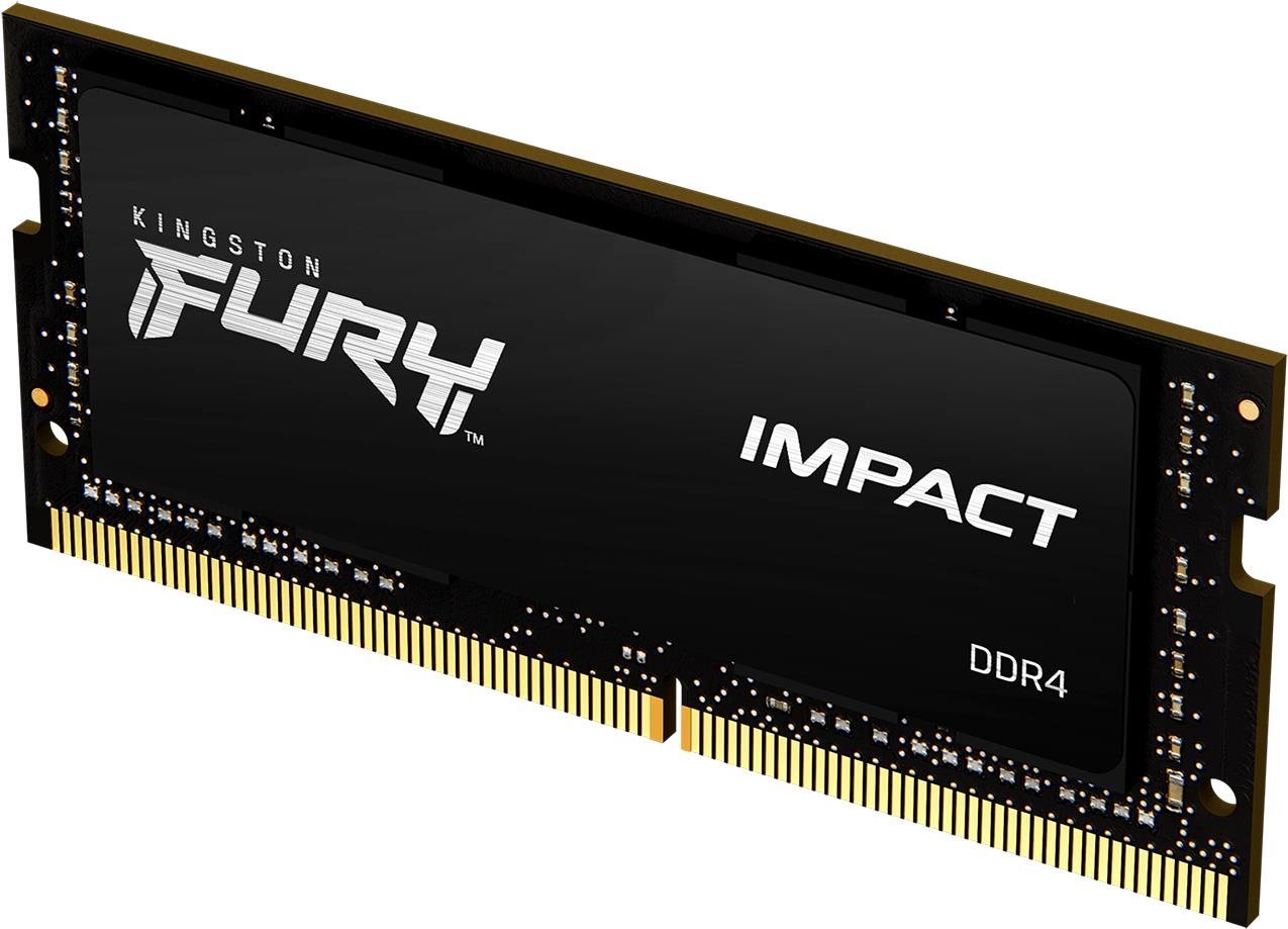 Rendszermemória Kingston FURY SO-DIMM 32GB DDR4 2666MHz CL16 Impact