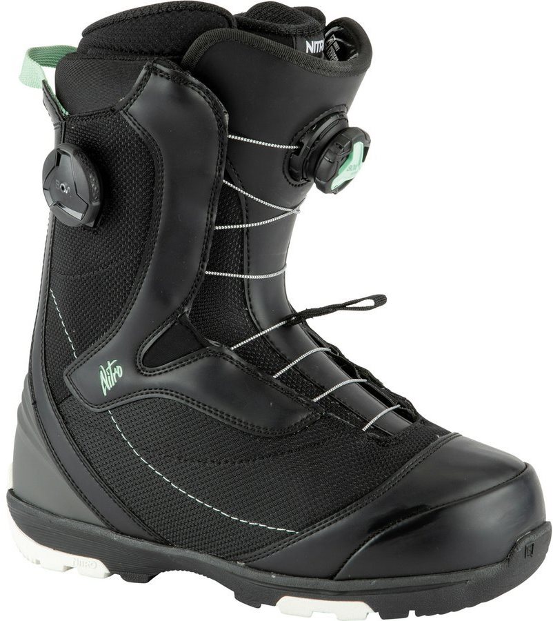 Snowboard cipő Nitro Cypress BOA Dual Black-Mint