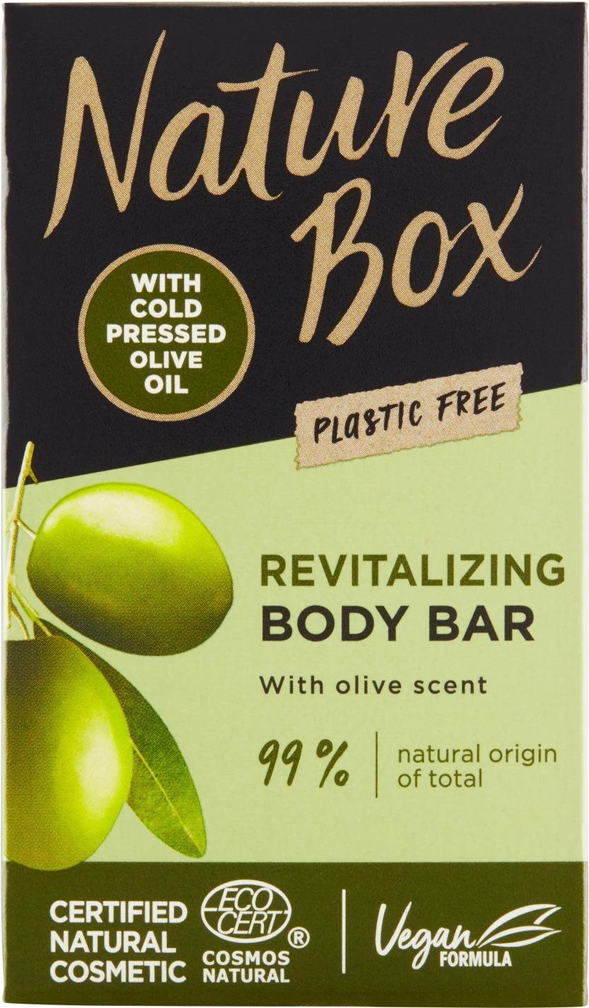 Szappan NATURE BOX Olive Revitalizing Body Bar 100 g