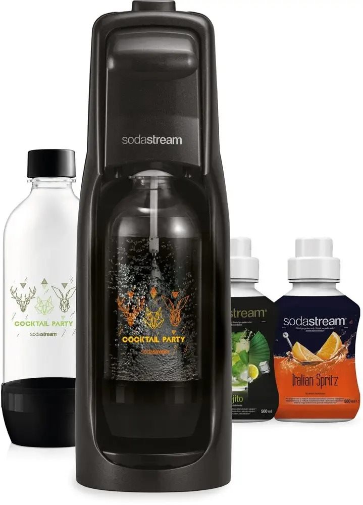 Szódakészítő SodaStream Jet Black Cocktail Pack