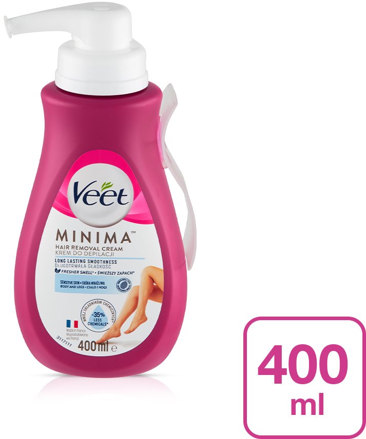 Szőrtelenítő krém VEET szőrtelenítő krém érzékeny bőrre (400 ml)