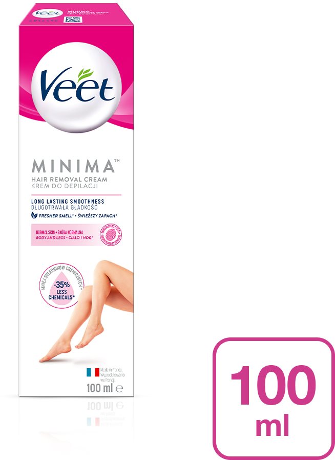 Szőrtelenítő krém VEET szőrtelenítő krém normál bőrre 100 ml