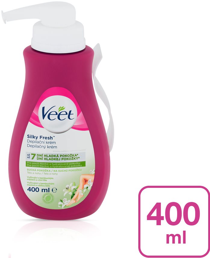 Szőrtelenítő krém VEET szőrtelenítő krém száraz bőrre (400 ml)