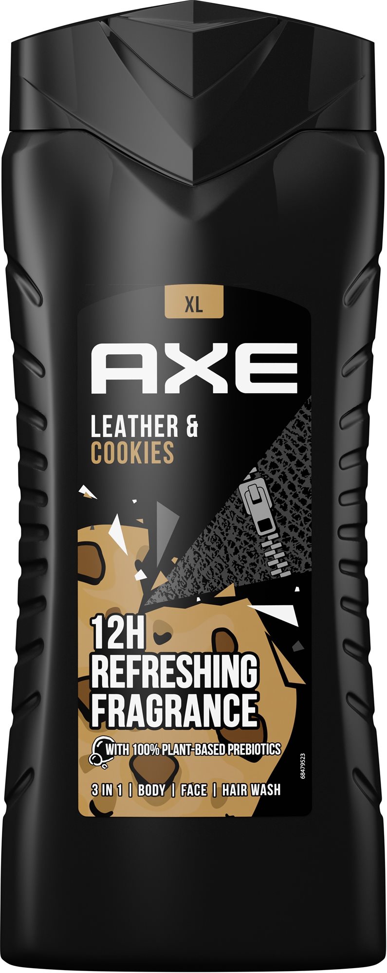 Tusfürdő Axe Collision Leather and Cookies XL 3in1 400 ml