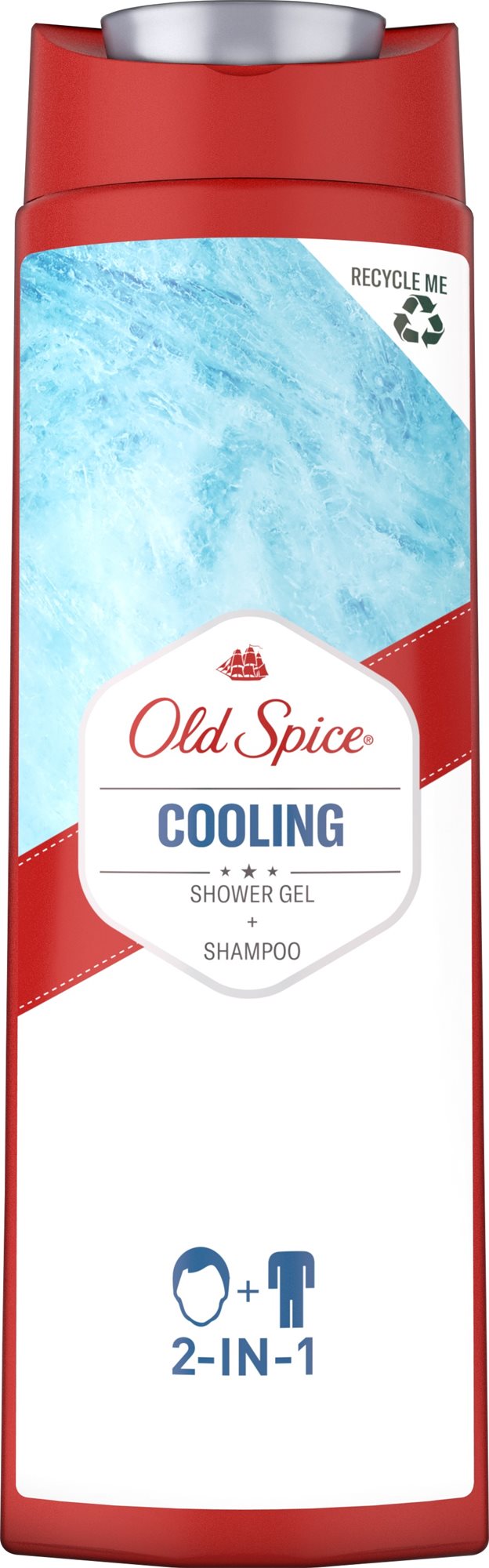 Tusfürdő OLD SPICE Body & Hair Cooling 400 ml
