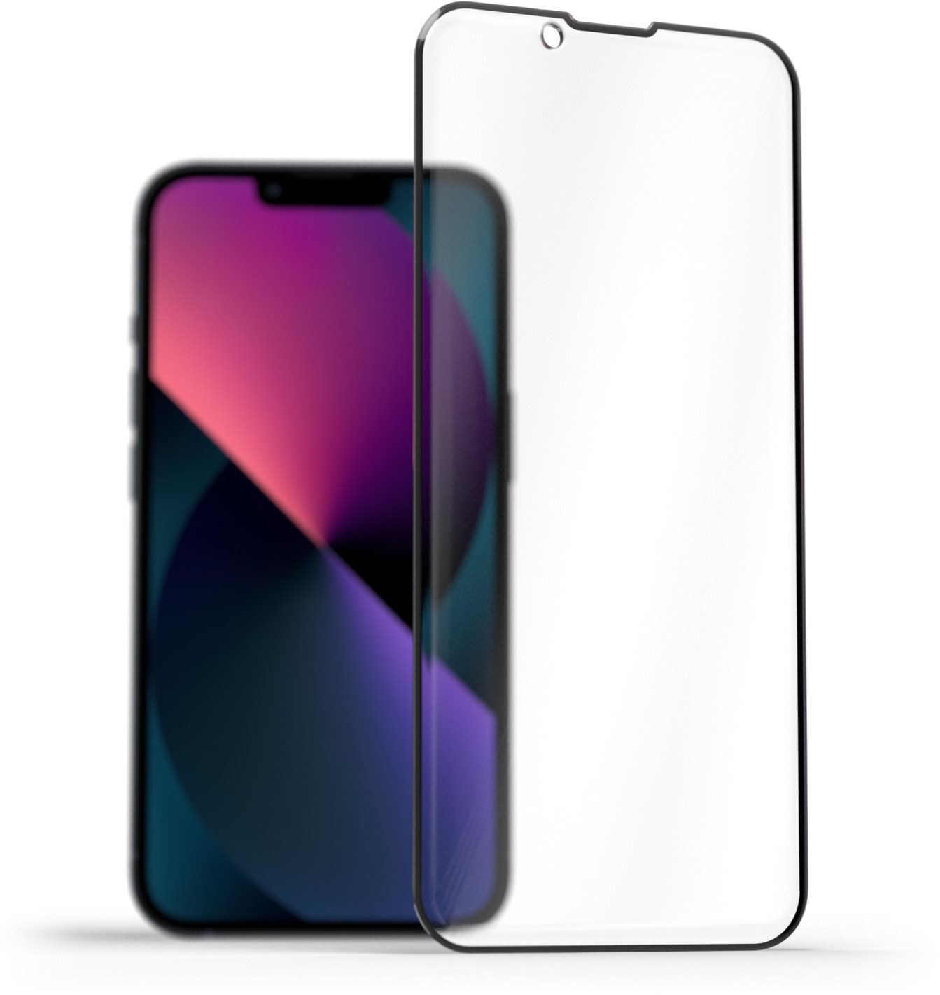 Üvegfólia AlzaGuard 3D Elite Glass Protector az iPhone 13 mini készülékhez