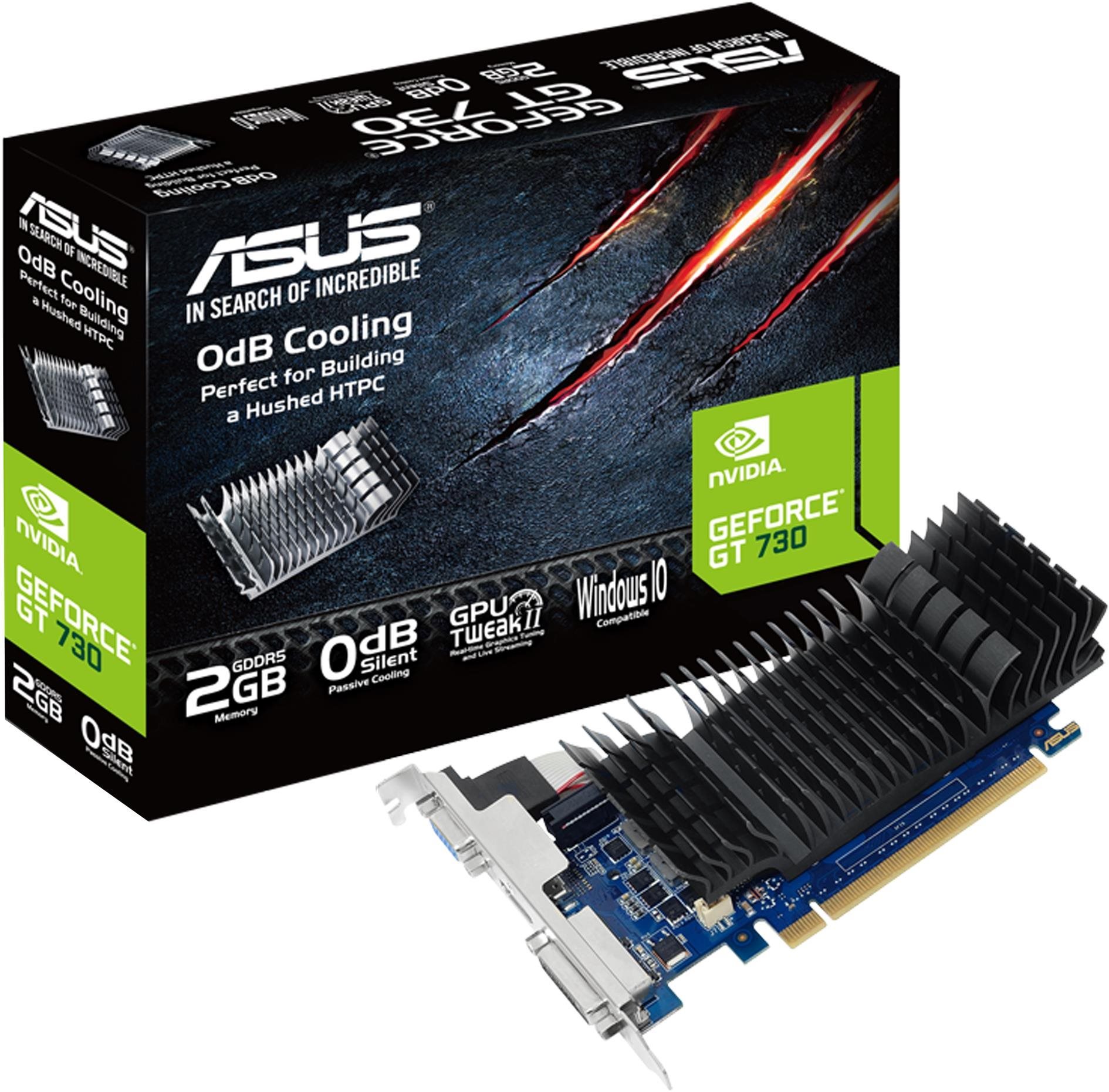 Videókártya ASUS GeForce GT730-SL-2GD5-BRK