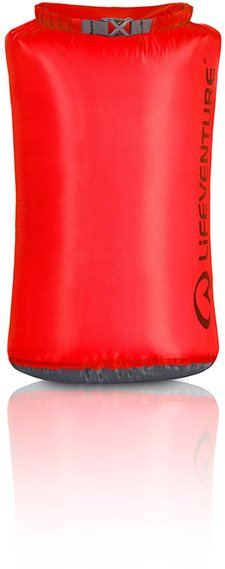 Vízhatlan zsák Lifeventure Ultralight Dry Bag 25l red