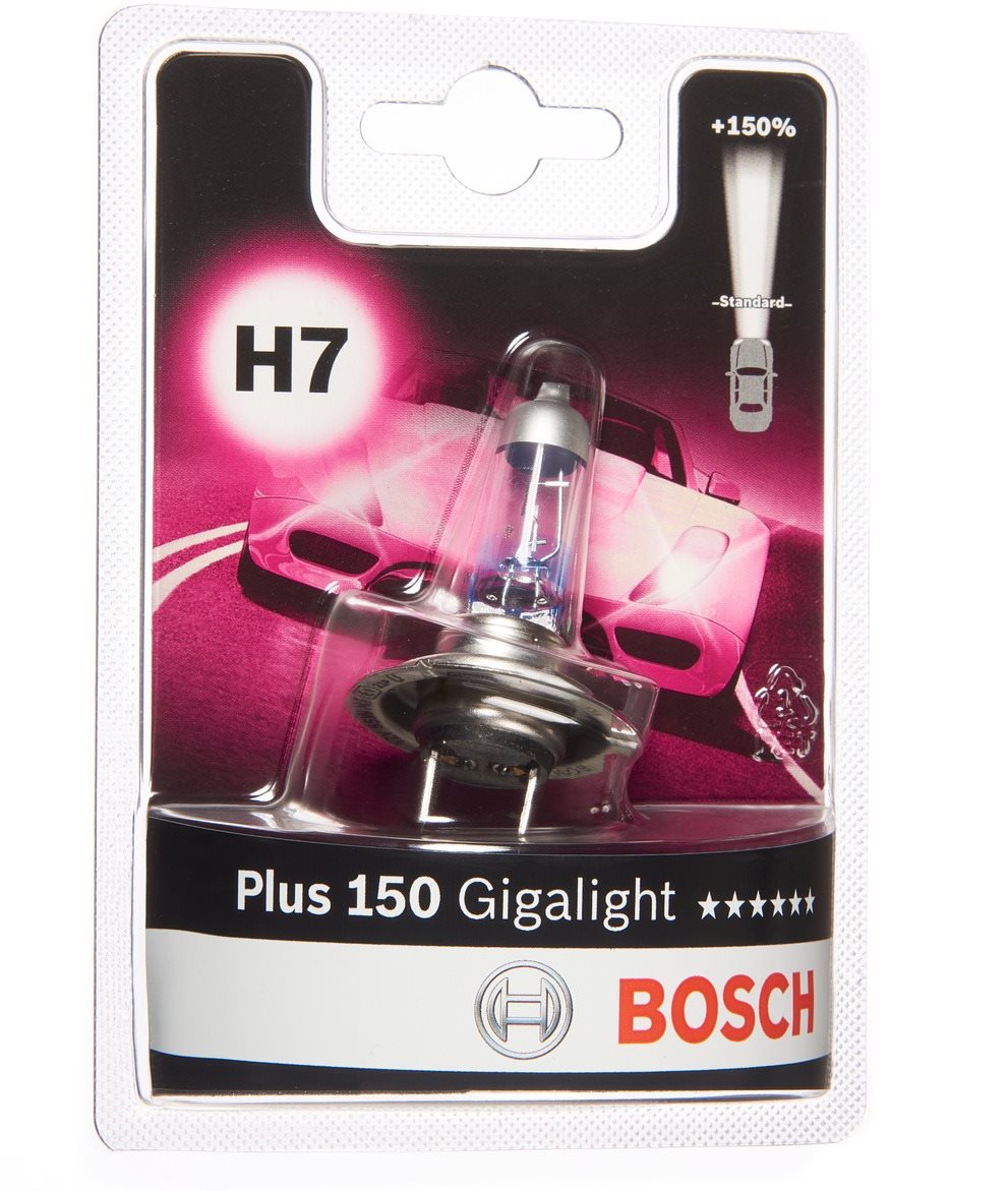 Autóizzó Bosch Plus 150 Gigalight H7