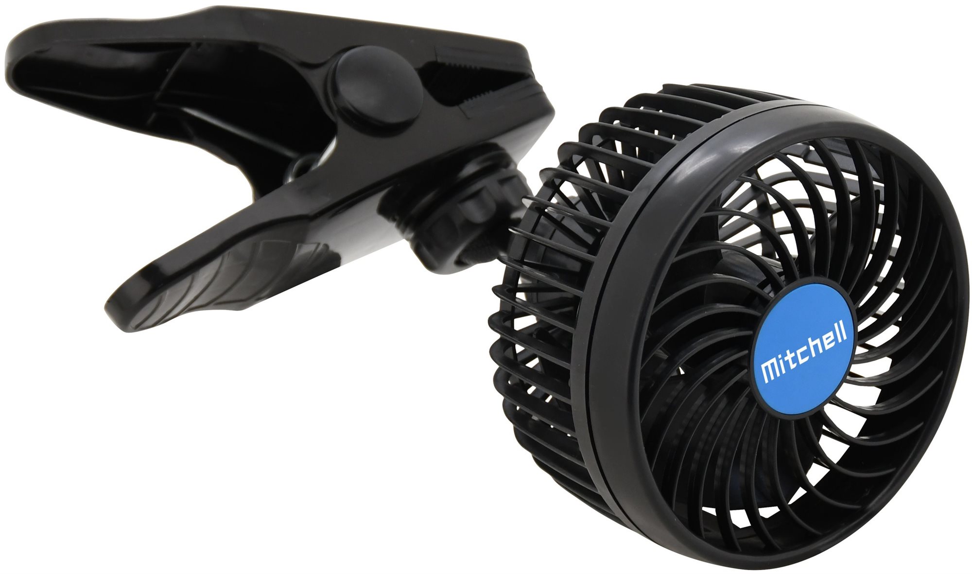 Autós ventilátor MITCHELL 115mm USB 5V rögzítőcsipesz