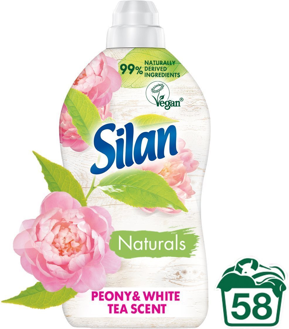 Bio öblítő SILAN Naturals Peony & White Tea Scent öblítő 1