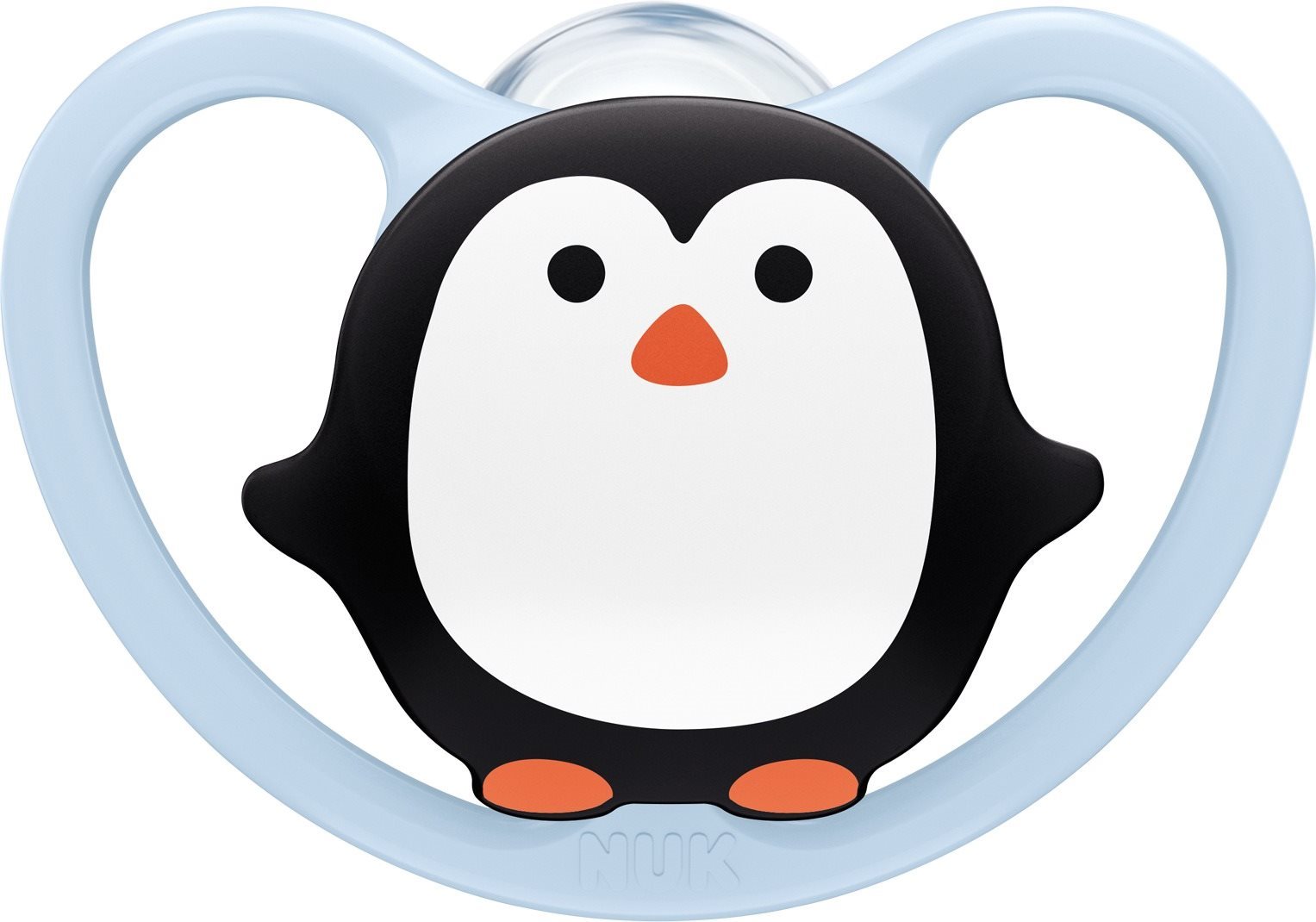 Cumi NUK Space cumi 0-6 hónap BOX - pingvin