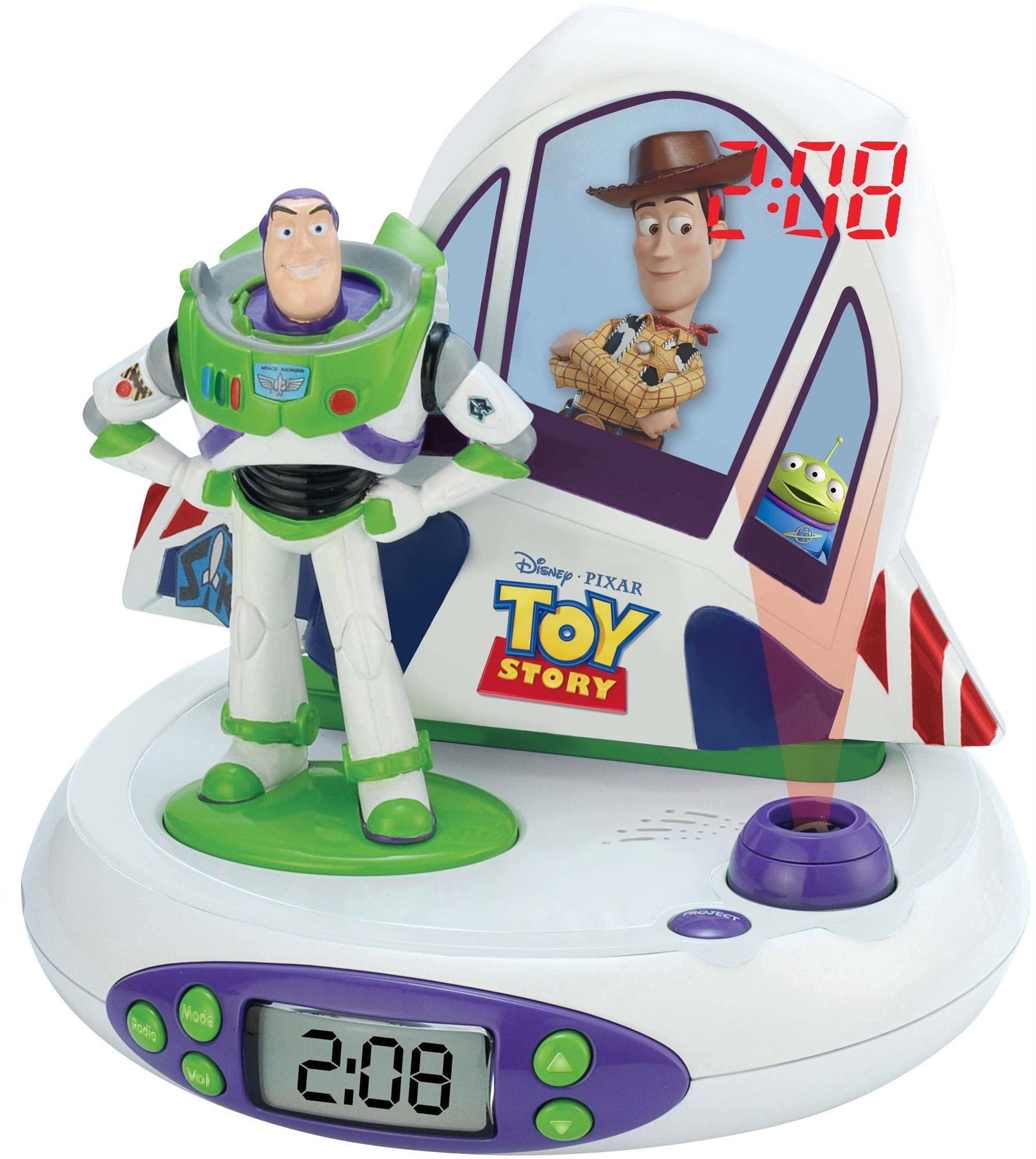 Ébresztőóra Lexibook Toy Story Projektoros óra hangokkal