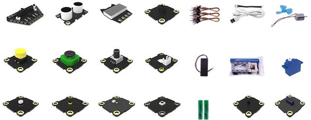 Elektromos építőkészlet Micro:bit sensor starter kit